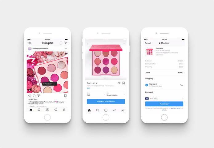 Instagram Shopping Features