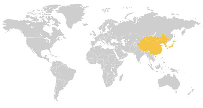 east-asia-world-map