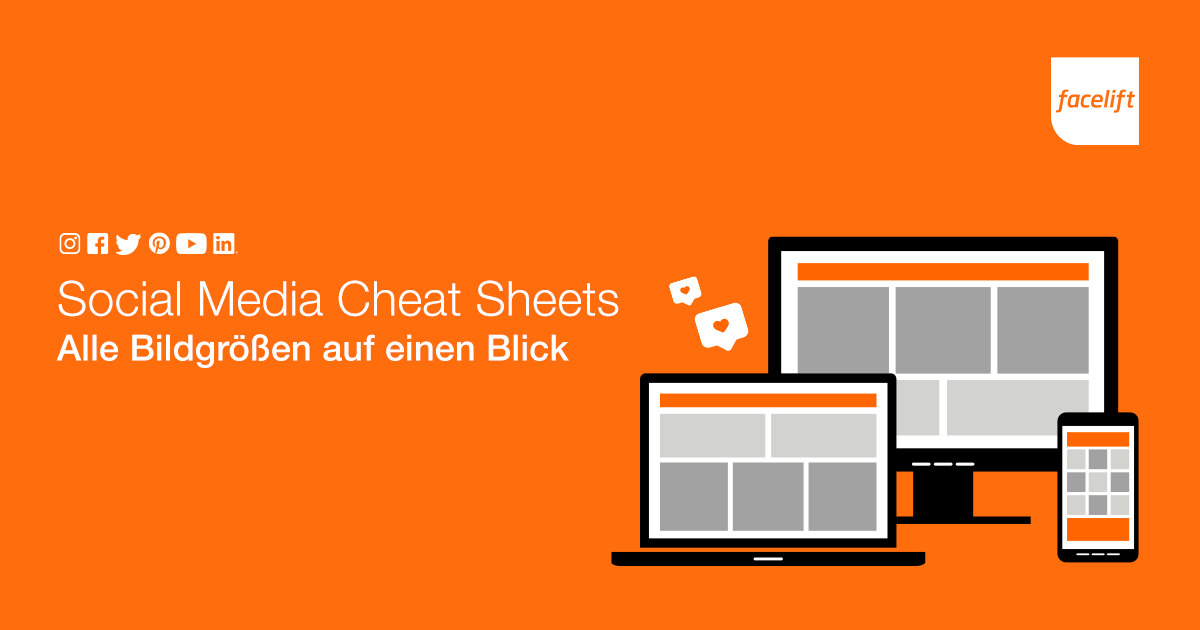 Social Media Cheat Sheet Alle Bildgrossen Auf Einen Blick