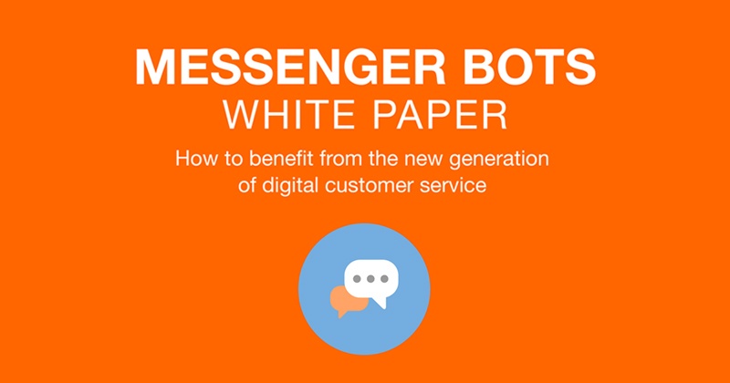 White Paper: How to Profit from Digital Customer Service with Bots